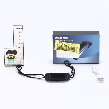 Zariadenie proti chrápaniu, mini elektrické inteligentné zariadenie proti chrápaniu s detekciou zvuku pre