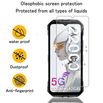 Ochranné tvrdené sklo pre Doogee VMAX/DOOGEE VMAX PLUS 6,58 palca, tvrdosť 9H, odolné proti