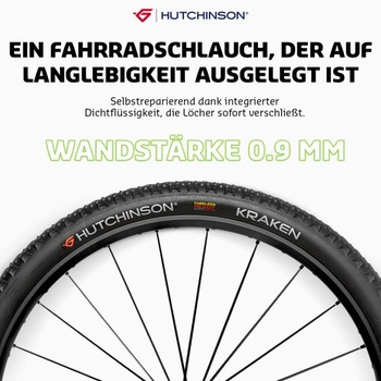 Hutchinson - Duša - MTB - Protect'Air - Samoopravná - Integrovaná kvapalina proti defektu - Ventil