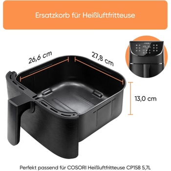 Kôš pre teplovzdušnú fritézu Cosori CP158
