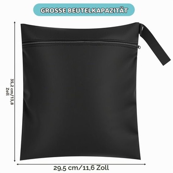 Balení 2 mokrých vaků na plavecké vybavení, mokré vaky pro dospělé, nepromokavé plavecké vaky,