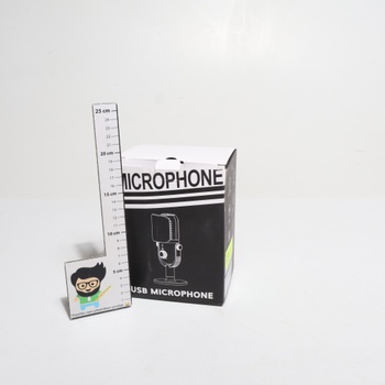 Mikrofon GUEVWES ZTD39, USB, černý
