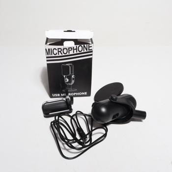 Mikrofon GUEVWES ZTD39, USB, černý