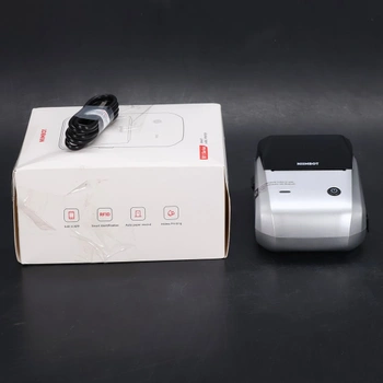 Tiskárna štítků NIIMBOT B1 s vodotěsnými samolepicími štítky, přenosná Bluetooth tiskárna štítků