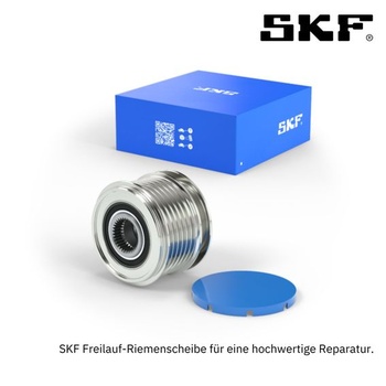 Vodiaca kladka/kladka pre rebrovaný klinový remeň SKF s montážnym materiálom VKM 34034, ľavá poloha,