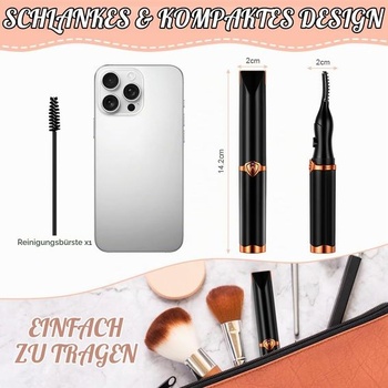 LOPHE Vyhrievané kliešte na riasy USB, 10s vyhrievanie čierna-J