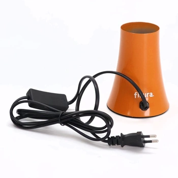 Fisúra - Ružová lávová lampa s oranžovou základňou a sklom s unikátnym gradientným efektom. Retro