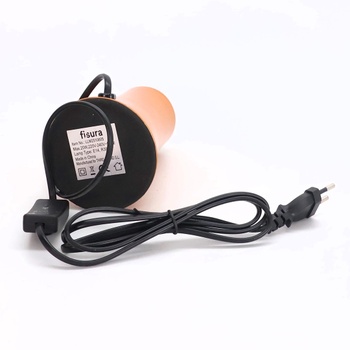 Fisúra - Ružová lávová lampa s oranžovou základňou a sklom s unikátnym gradientným efektom. Retro