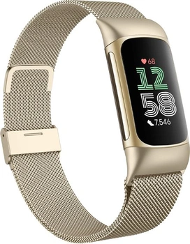 Kovový náramok kompatibilný s Fitbit Charge 6, nastaviteľný…