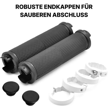 1 pár rukovätí na riadidlá bicykla pre BMX, horské bicykle, mestské bicykle, protišmykové rukoväte