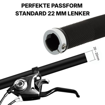 1 pár rukovätí na riadidlá bicykla pre BMX, horské bicykle, mestské bicykle, protišmykové rukoväte