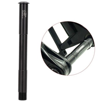Pevná osa Nikou Thru Axle, 15 mm x 158 mm, rychloupínací, hliníková slitina, vysoce pevná přední