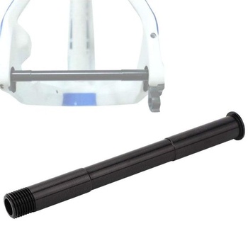 Pevná osa Nikou Thru Axle, 15 mm x 158 mm, rychloupínací, hliníková slitina, vysoce pevná přední