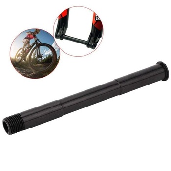 Pevná osa Nikou Thru Axle, 15 mm x 158 mm, rychloupínací, hliníková slitina, vysoce pevná přední