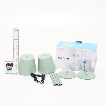 Stolná lampa UPXNBOR 2 ks 37cm
