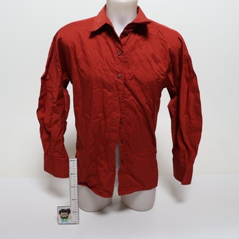 Pánska košeľa COA červená, veľ. 34 EUR
