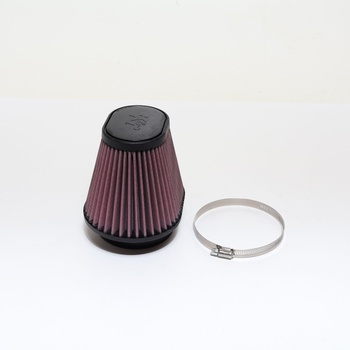 Univerzální oválný/kuželový vzduchový filtr K&N, příruba 100 mm, spodní průměr 174x134, horní