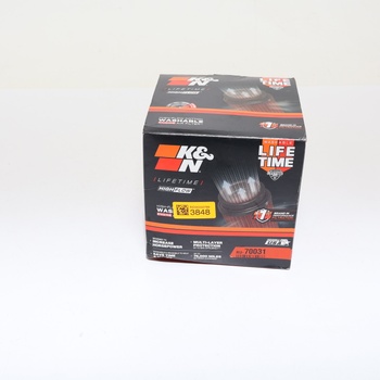 Univerzální oválný/kuželový vzduchový filtr K&N, příruba 100 mm, spodní průměr 174x134, horní
