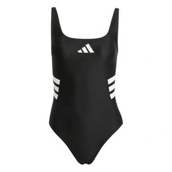 Dámske plavky adidas s 3 prúžkami a chrbtom, veľkosť 42,…