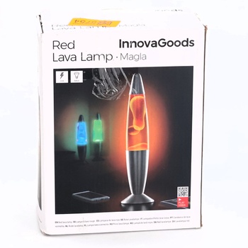 Lávová lampa InnovaGoods IG114819 červená