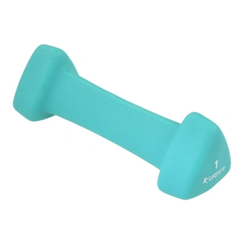 Neoprénová činka LIFEFIT® TRIANGLE 1 x 1,0 kg, tyrkysová