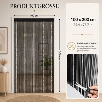 Sieť proti hmyzu na dvere GgiAvbn 100x200 cm
