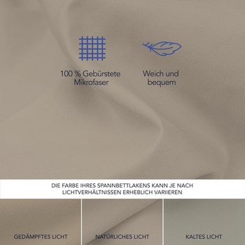Dreamzie napínacie prestieradlo 140x200 cm - 100% mikrovlákno - napínacie prestieradlo pre silné
