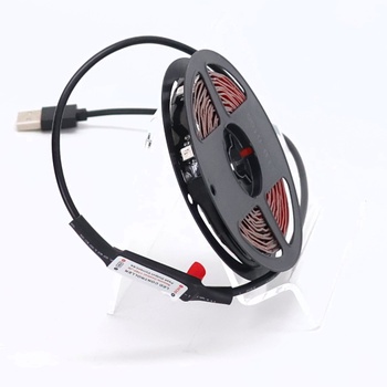 AMIR LED pásik, 2,5M 75LED LED pásik 5050 RGB Fairy Lights, LED svetelný pás s diaľkovým ovládaním,