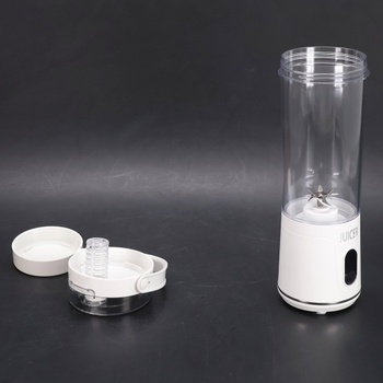Prenosný dobíjací mini mixér s objemom 600 ml s digitálnym displejom, 12čepelový prenosný mixér na