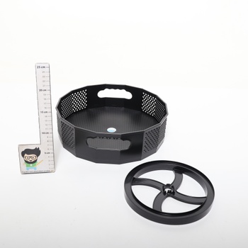 Organizér gramofónu Fyfjur Lazy Susan, otočný stojan voštinový, otočný stojan na ovocie, otočný