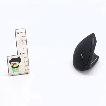 Ergonomická Bluetooth myš TECKNET, dobíjacia bezdrôtová vertikálna myš (BT 5.0/3.0 + 2.4G), 6 úrovní