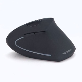 Ergonomická Bluetooth myš TECKNET, dobíjacia bezdrôtová vertikálna myš (BT 5.0/3.0 + 2.4G), 6 úrovní