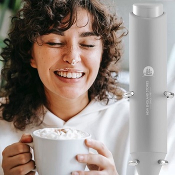 Výkonný ručný napeňovač mlieka, mini metla na nápoje na kávu, cappuccino, latte, matchu, horúcu