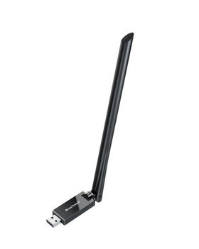 BrosTrend 2 v 1 WiFi Bluetooth Stick pre PC s Windows 11/10 a dlhým dosahom