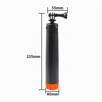 Plovoucí selfie tyč 4 v 1, stativ s úchopem, výsuvný podvodní monopod pro Action 5 Pro, 4, 3, X4,