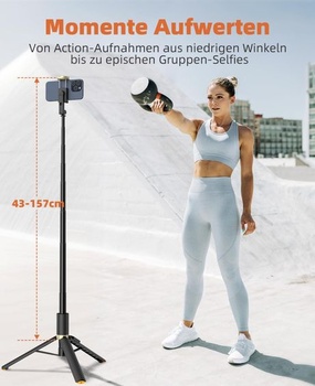 Stativ Vimose B04 pro telefon 158 cm