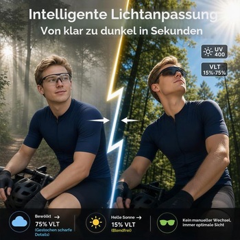 Fotochromatické cyklistické okuliare, cyklistické okuliare pre mužov a ženy, cestné cyklistické okuliare