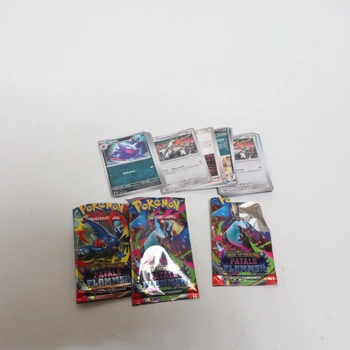 Kartová hra Pokémon Trading: 3-Pack Mega Evolution – Fatal Flames: Sneasel (1 holografická promo
