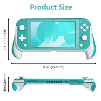 Držiak VOVIGGOL Grip kompatibilný s Nintendo Switch Lite 2019, ergonomická rukoväť do ruky pre