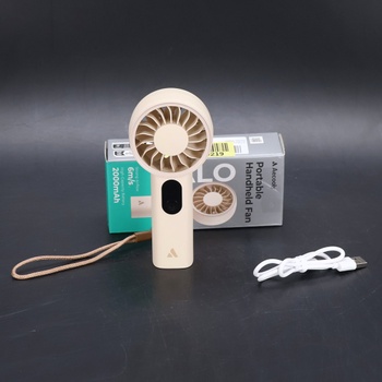 Mini ventilátor Aecooly béžový