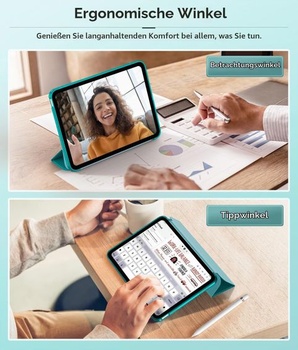 Puzdro MoKo pre iPad (A16) 11./10. generácie (2025/2022), modrá Bondi