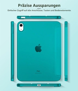 Puzdro MoKo pre iPad (A16) 11./10. generácie (2025/2022), modrá Bondi
