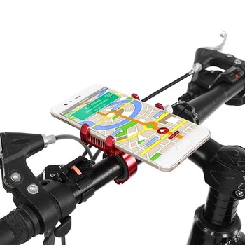 Držiak telefónu na bicykel Agatige, otočný o 360 °,…