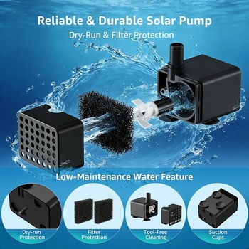 Solárne fontánové čerpadlo Pondia WP001