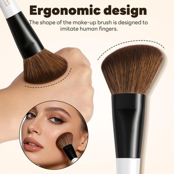 Sada štetcov na make-up MAANGE, 16-dielna sada štetcov na make-up, profesionálne obojstranné štetce na