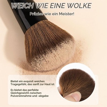 Sada štetcov na make-up MAANGE, 16-dielna sada štetcov na make-up, profesionálne obojstranné štetce na
