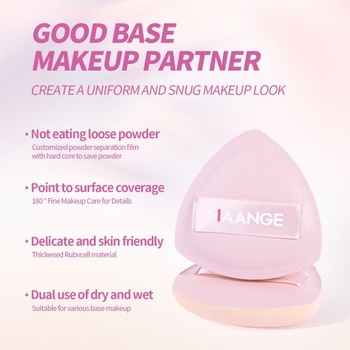 MAANGE Sada štetcov na make-up, 16dielna, cestovné štetce na tekuté a púdrové produkty, kontúrovacie