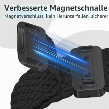 Pletené remienky Chinbersky kompatibilný s Apple Watch 44mm 45mm 46mm 49mm 42mm, magnetická spona,