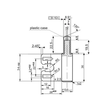 Oceľové závesy do rámu Ø 13,5x63mm s doštičkou, renovačné pánty, závesné pánty, dverné pánty,