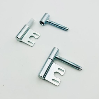 Oceľové závesy do rámu Ø 13,5x63mm s doštičkou, renovačné pánty, závesné pánty, dverné pánty,